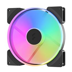 FRACTAL DESIGN Prisma AL-18 PWM 180 mm Addressable RGB LED LLS Bearing Computer Case Fan(Open Box)