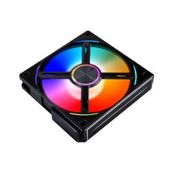 LIAN LI UNI AL120 RGB Fluid Dynamic Bearing 120mm Case Fan - Black