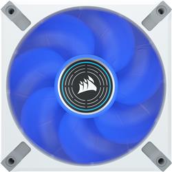 Corsair ML120 LED ELITE, 120mm Magnetic Levitation Blue LED Fan with AirGuide, Single Pack - White Frame