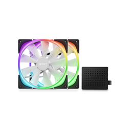 Ensemble de démarrage double NZXT Aer RGB 2 140 mm et contrôleur de ventilateur (blanc)