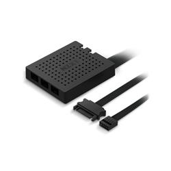 Ensemble de démarrage double NZXT Aer RGB 2 140 mm et contrôleur de ventilateur (blanc)