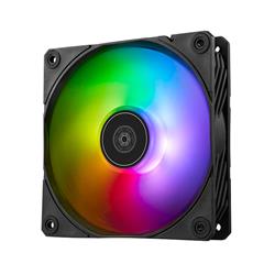 Silverstone Shark Force 120 ARGB Performance Enhanced 120mm PWM ARGB Fan, SST-SF120B-ARGB