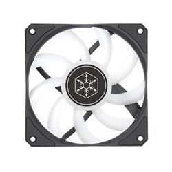 SilverStone Technology Air Slimmer 120 Enhanced Performance 120mm Slim Fan with Full-Range PWM and ARGB Lighting Effect (SST-AS