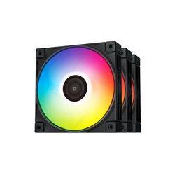 DeepCool FC120-3 IN 1 Performance RGB PWM Case Fan - Triple Pack