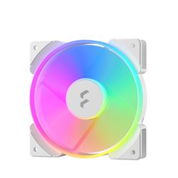 FRACTAL DESIGN Prisma AL-12 ARGB PWM White 120 mm Addressable RGB LED LLS Bearing Computer Case Fan