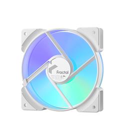 FRACTAL DESIGN Prisma AL-12 ARGB PWM White 120 mm Addressable RGB LED LLS Bearing Computer Case Fan