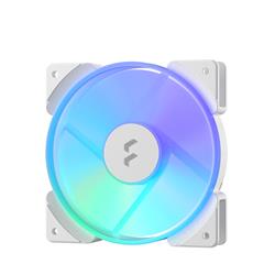 FRACTAL DESIGN Prisma AL-12 ARGB PWM White 120 mm Addressable RGB LED LLS Bearing Computer Case Fan