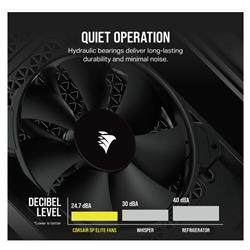 CORSAIR SP ELITE Series, SP120 ELITE, 120mm Case Fan with AirGuide, Single Pack