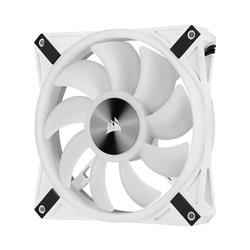 Corsair iCUE QL140 RGB 140mm RGB PWM White Dual Fan Kit with Lighting Node CORE