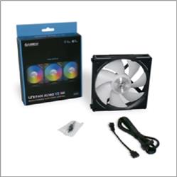 LIAN LI Uni Fan AL140 V2 RGB Case Fan - Black(Open Box)