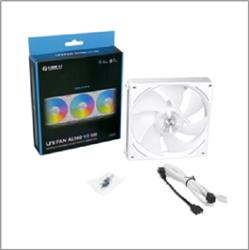 LIAN LI Uni Fan AL140 V2 RGB Case Fan - White(Open Box)