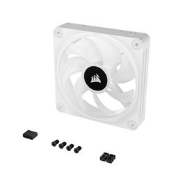 CORSAIR QX RGB Series, iCUE LINK QX120 RGB White, 120mm Magnetic Dome RGB Fan, Single Pack(Open Box)