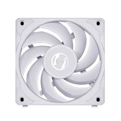 LIAN LI Uni Fan P28 Case Fan, 120mm Daisy Chain PWM Fan, 3 Pack w/ Fan Controller - White