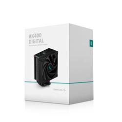 DeepCool AK400 DIGITAL Air Cooler, Single Tower, Real-Time CPU Status Screen(Open Box)