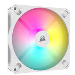 CORSAIR AR120 RGB 120mm ARGB-compatible Fan, Single Pack - White(Open Box)