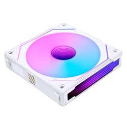 LIAN LI Uni Fan SL-INF 120 Reverse Blade 120mm Case Fan, Single Pack - White