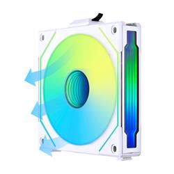 LIAN LI Uni Fan SL-INF 120 Reverse Blade 120mm Case Fan, Single Pack - White