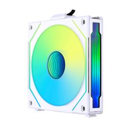 LIAN LI Uni Fan SL-INF 120 Reverse Blade 120mm Case Fan, Single Pack - White