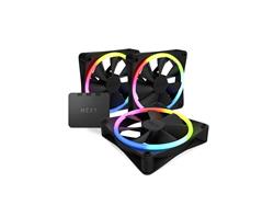 NZXT F120 RGB DUO Case Fan Triple Pack, Black