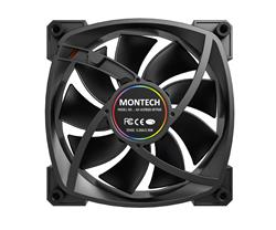 Montech AX 120 PWM Case Fan, Black