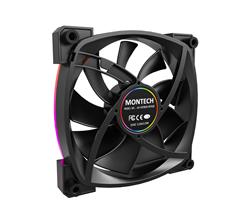 Montech AX 120 PWM Case Fan, Black