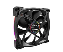 Montech RX 120 PWM Case Fan, Black(Open Box)