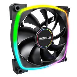 Montech AX 140 PWM Case Fan, Black(Open Box)