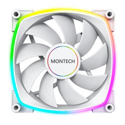 Montech AX 140 PWM Case Fan, White(Open Box)