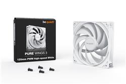 be quiet! PURE WINGS 3 120mm PWM high-speed Case Fan, White