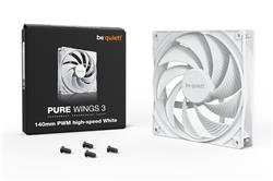 be quiet! PURE WINGS 3 140mm PWM high-speed Case Fan, White