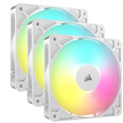 CORSAIR RS120 ARGB 120mm PWM Fans Triple Pack – White