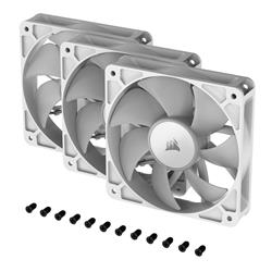 CORSAIR RS120 ARGB 120mm PWM Fans Triple Pack – White