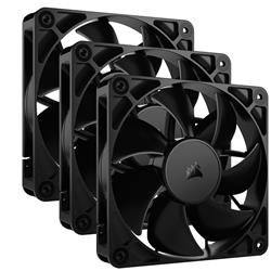 CORSAIR RS120 120mm PWM Fans Triple Pack, Black