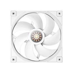 DeepCool FT14 WH, 140mm FDB Fan, 3-Phase 10-pole 12-slot Motor, PWM, Transparent Center Window, Subtle White LED underglow, Whi