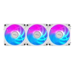 GIGABYTE AORUS EZ CHAIN FAN 120 ICE (3-Pack), 120mm Hydro Dynamic Bearing ARGB Computer Case Fan