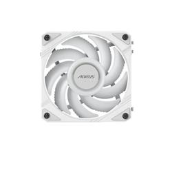 GIGABYTE AORUS EZ CHAIN FAN 120 ICE, 120mm Hydro Dynamic Bearing ARGB Computer Case Fan