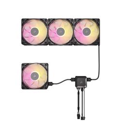 Kit de démarrage de ventilateurs CORSAIR iCUE LINK RX120 MAX RGB 120 m