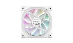 DeepCool FL12 WH, Ventilateur ARGB Gen 2 haute performance 120 mm, Blanc, Chaîne en guirlande PWM, Lot de 1