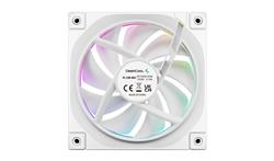 DeepCool FL12R WH, Ventilateur ARGB Gen 2 haute performance 120 mm, Blanc, Inversé, Chaîne en guirlande PWM, Lot de 1