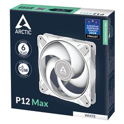 Arctic P12 MAX 120mm PWM Fan, White, 1 Pieces