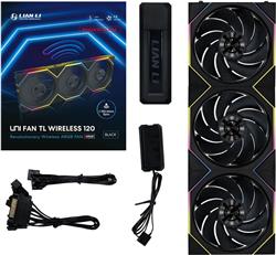 Ventilateur Lian-Li Fan 12RTL1W3B FDB Noir