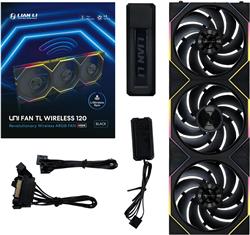 Ventilateur Lian-Li Fan 12TL1W3B FDB Noir