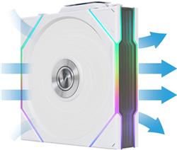 Ventilateur Lian-Li Fan 12TL1W3W FDB Blanc