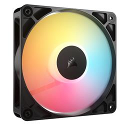 Pack de trois ventilateurs CORSAIR RS120-R ARGB 120 mm, noir