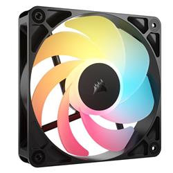 Pack de trois ventilateurs CORSAIR RS120-R ARGB 120 mm, noir