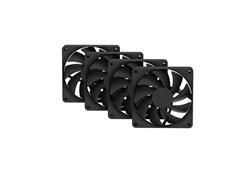 HYTE FA12 120 mm Ventilateur Paquet de 4 Black