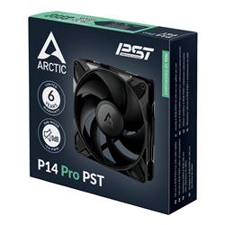 ARCTIC COOLING P14 Pro PST 140mm Case FanSingle Pack Black