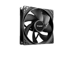 be quiet! Pure Wings 3 Reverse 120 mm Ventilateur Paquet de 3 Noire