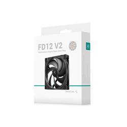 DeepCool FD12 V2 120 mm Ventilateur Paquet de 1 Noir