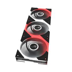 ASUS ROG Eurux GR120 ARGB 120mm Reverse Case Fan 3-Pack Black